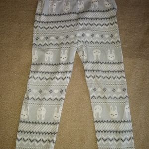 Jumping Bean Pants w/ White Rabbits